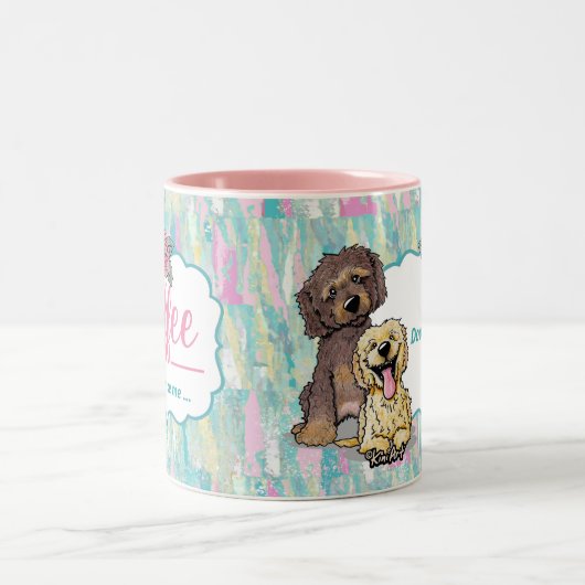 Goldendoodle Mütter Tag Kaffee Tasse (Mittel)