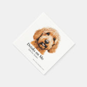 Goldendoodle Napkin Serviette (Ecke)