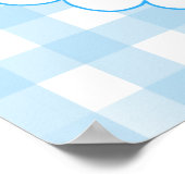 Goldendoodle One Golden Year Birthday Welcome Poster (Ecke)