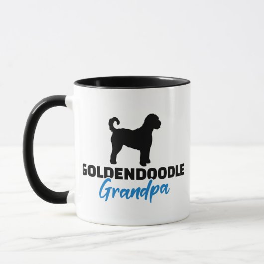 Goldendoodle Opa Tasse (Links)