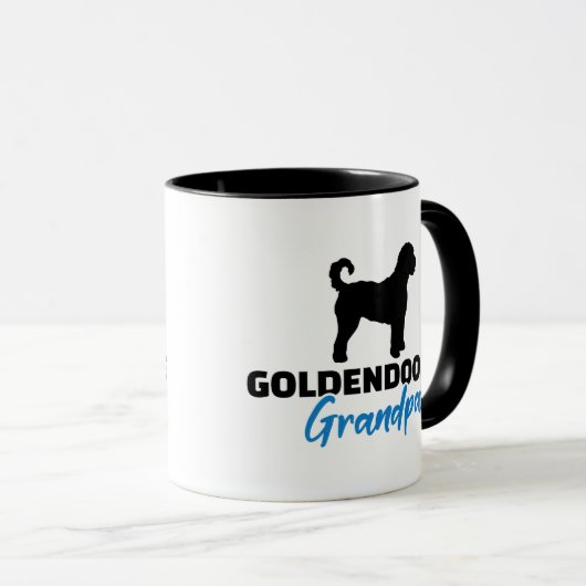 Goldendoodle Opa Tasse (VorderseiteRechts)