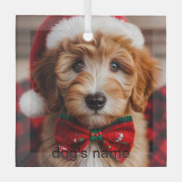 Goldendoodle Ornament Aus Glas