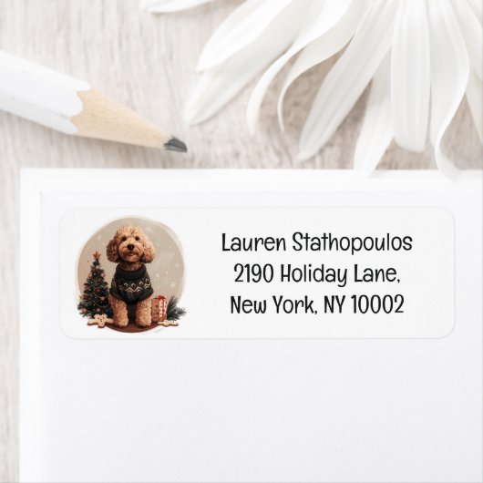 Goldendoodle Puppy Hunde (Insitu)