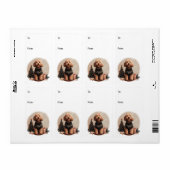 Goldendoodle Puppy Hunde (Vorne)