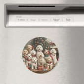Goldendoodle Puppy Hunde Magnet (In Situ (Geschirrspüler))