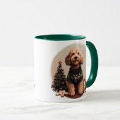 Goldendoodle Puppy Hunde Tasse (VorderseiteRechts)
