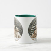 Goldendoodle Puppy Hunde Tasse (Zentrum)