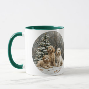 Goldendoodle Puppy Hunde Tasse