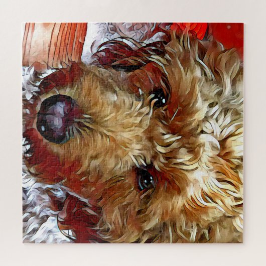 Goldendoodle Puppy Puzzle (Horizontal)