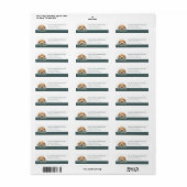 Goldendoodle Return Address Labels (Vorne)