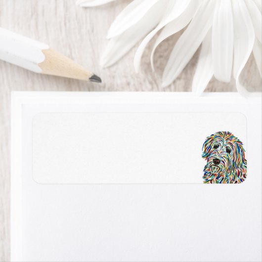 Goldendoodle-Rücksendeadresse (Insitu)