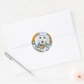 Goldendoodle Runder Aufkleber (Umschlag)