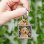 Goldendoodle Schlüsselanhänger (Hand)