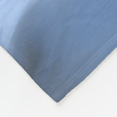 Goldendoodle Snowy Sleigh Weihnachtsdekor Fleecedecke (Ecke)