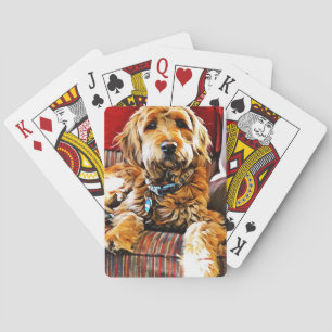 Goldendoodle Spielkarten