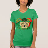 Goldendoodle St Patricks Day T-Shirt (Vorderseite)