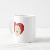 Goldendoodle-Tasse Kaffeetasse (Vorderseite Links)