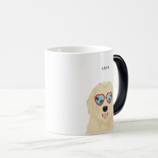 Goldendoodle-Tasse Verwandlungstasse (VorderseiteRechts)