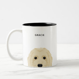 Goldendoodle-Tasse Zweifarbige Tasse
