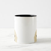 Goldendoodle-Tasse Zweifarbige Tasse (Mittel)
