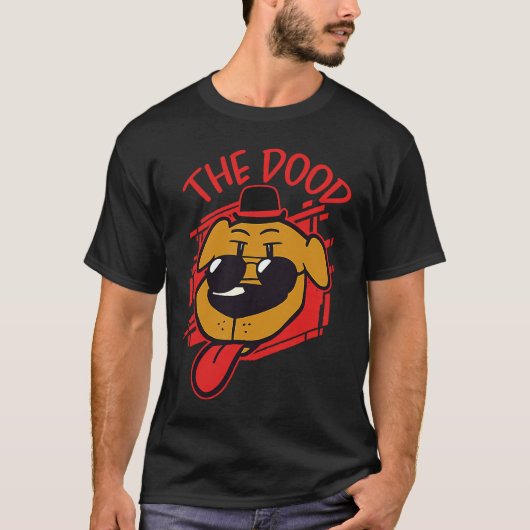 Goldendoodle The Dood Vintage Dog T-Shirt (Vorderseite)