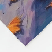 Goldendoodle-Trick-oder-Treating Halloween-Kostüme Fleecedecke (Ecke)