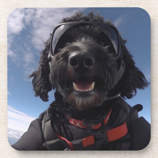 Goldendoodle-Untersetzer Getränkeuntersetzer