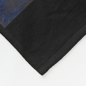 Goldendoodle Van Gogh Starry Night Fleecedecke (Ecke)