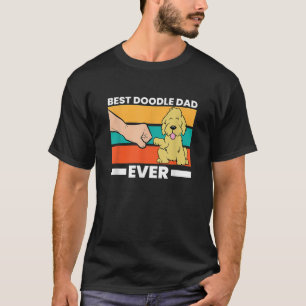 Goldendoodle-Vater Bester Doodle-Vater je T-Shirt