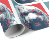 GOLDENDOODLE von Hope Hogs Geschenkpapier (Rolleneckpunkt)