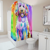 Goldendoodle Vorhang "Good Dood Collection" (Beispiel)