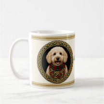 Goldendoodle Weihnachts-Hund personalisiert
