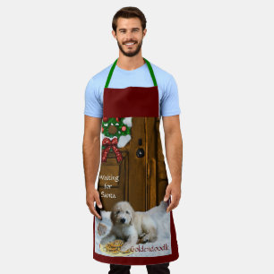 Goldendoodle Weihnachtsgeschenke Schürze