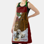 Goldendoodle Weihnachtsgeschenke Schürze (InSitu)