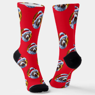Goldendoodle Weihnachtssocke, Spaß, Niedlicher Hun Socken