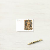 Goldendoodle-Welpe für Doodle-Mama oder -Papa Post-it Klebezettel (Auf Schreibtisch)