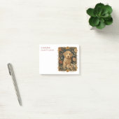 Goldendoodle Welpe für Doodle Mama oder Vater Post-it Klebezettel (Büro)