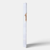 Goldendoodle Welpe mit Schnee im Gesicht Case-Mate iPhone Hülle (Rückseite / Rechts)