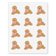 Goldendoodle-Welpen-Hunde-Kinderparty-Geschenk