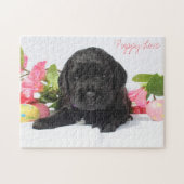 Goldendoodle Welpen-Puzzle Puzzle (Horizontal)