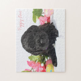 Goldendoodle Welpen-Puzzle Puzzle