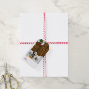 Goldendoodle Welpen-Weihnachten Geschenkanhänger