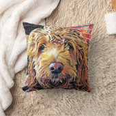 Goldendoodle Welpenkissen Kissen (Decke)