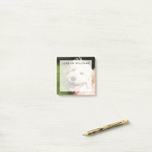 Goldendoodle Welpenpaneel Post-it Klebezettel (Auf Schreibtisch)