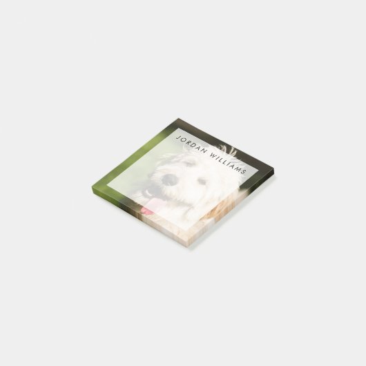 Goldendoodle Welpenpaneel Post-it Klebezettel (angewinkelt)