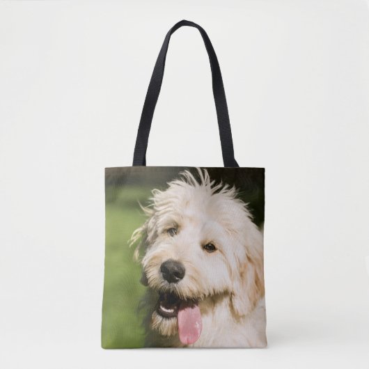 Goldendoodle Welpenpaneel Tasche (Vorderseite)