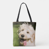 Goldendoodle Welpenpaneel Tasche (Rückseite)