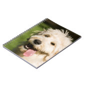 Goldendoodle Welpenpansche Notizblock (Linke Seite)
