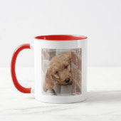 Goldendoodle-Welpenpfanne Tasse (Links)