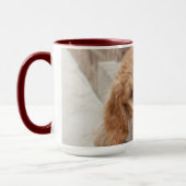 Goldendoodle-Welpenpfanne Tasse (Links)